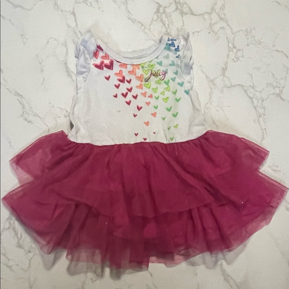 Dress with Tulle Tutu with matching underpants